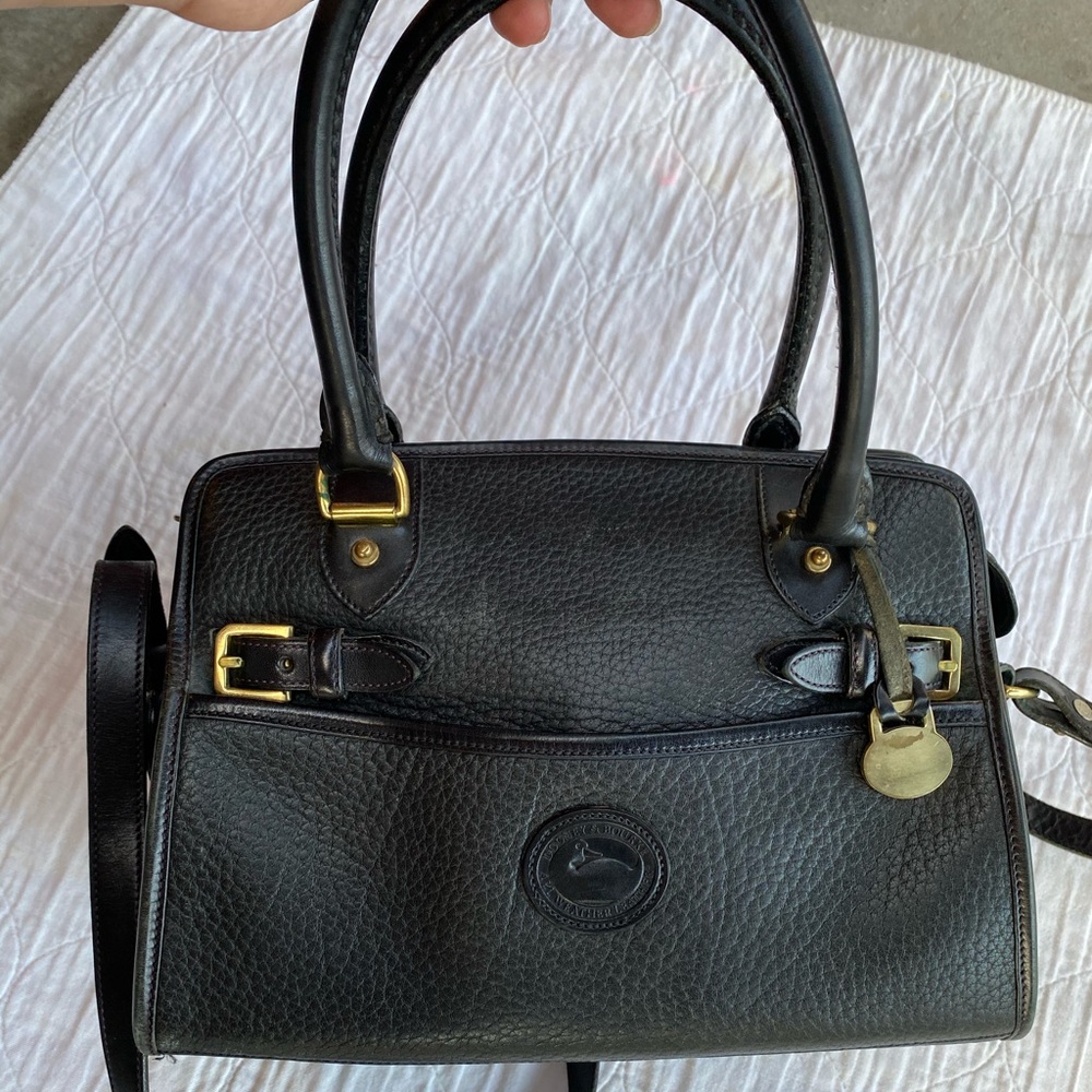 SALE! DOONEY & BOURKE VINTAGE TOTE - REAL LEATHER